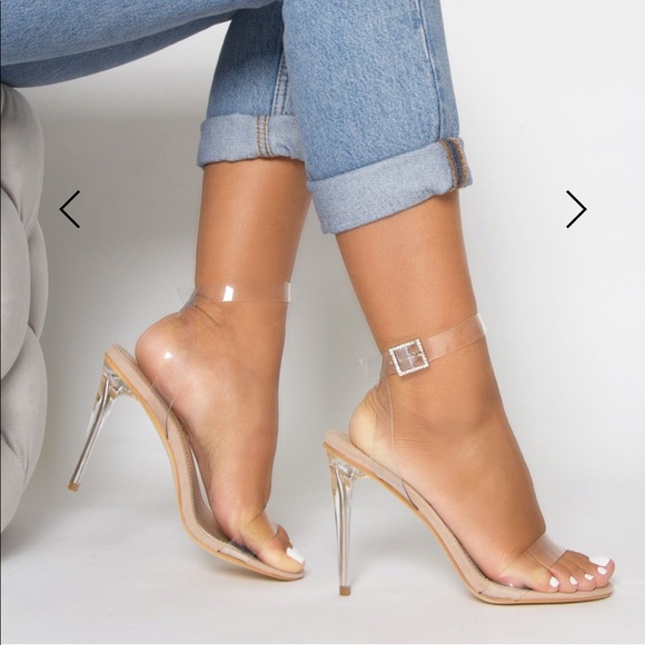 4 inch perspex heels